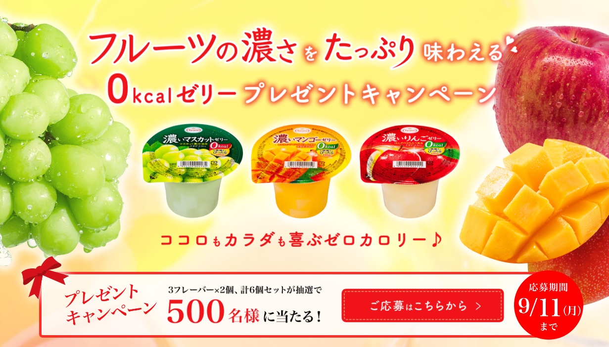 正規品スーパーSALE×店内全品キャンペーン たらみ ゼリー 0kcal 6個 290g 濃い